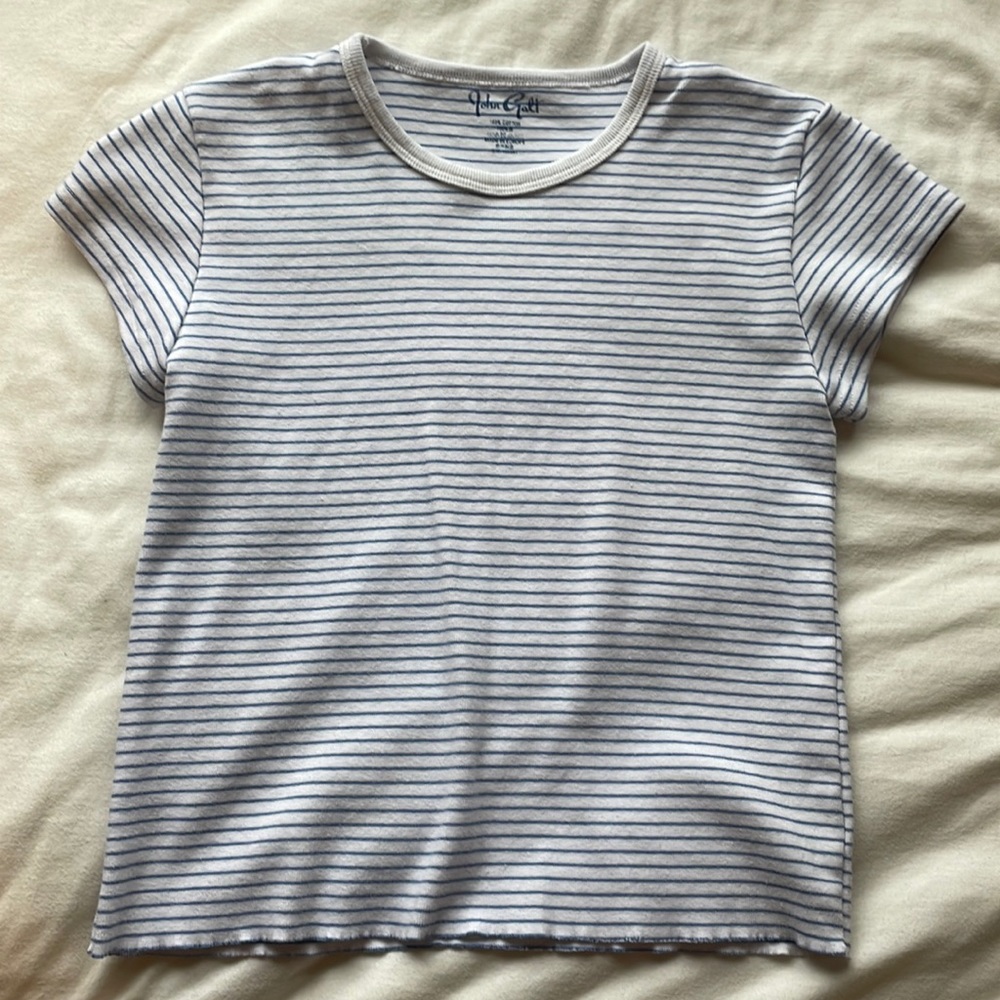 brandy melville striped tee